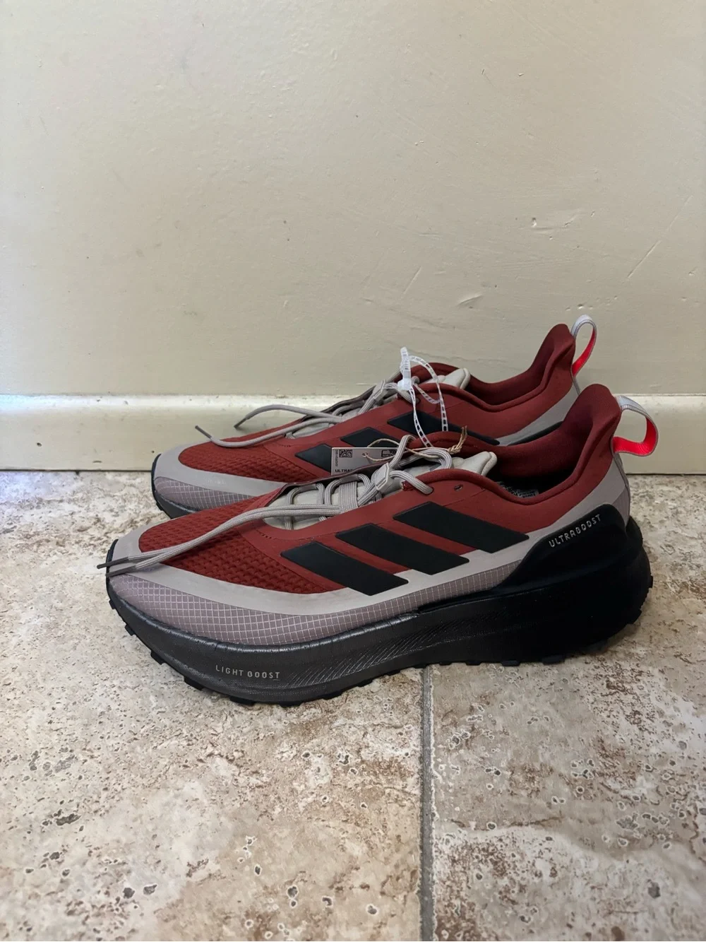 Adidas Ultraboost 5X TR Preloved Ruby Core Black Carbon Men’s Sz 10/10.5 IG9353